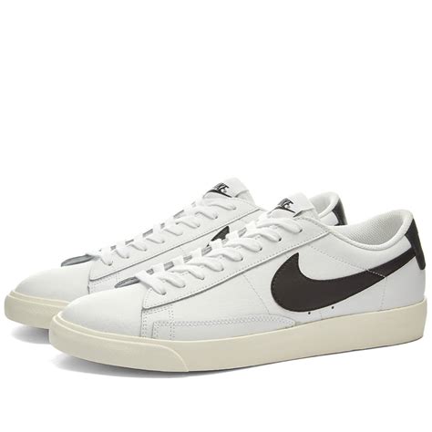 nike blazer low weiß schwarz|Nike Blazer Low Leather White Black Men's .